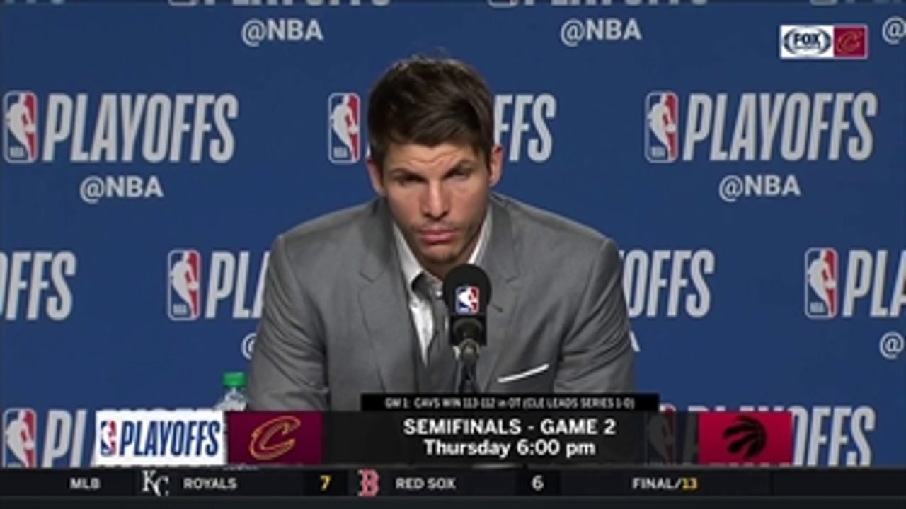 Korver on Cavs offense going through LeBron: 'This is how we play'