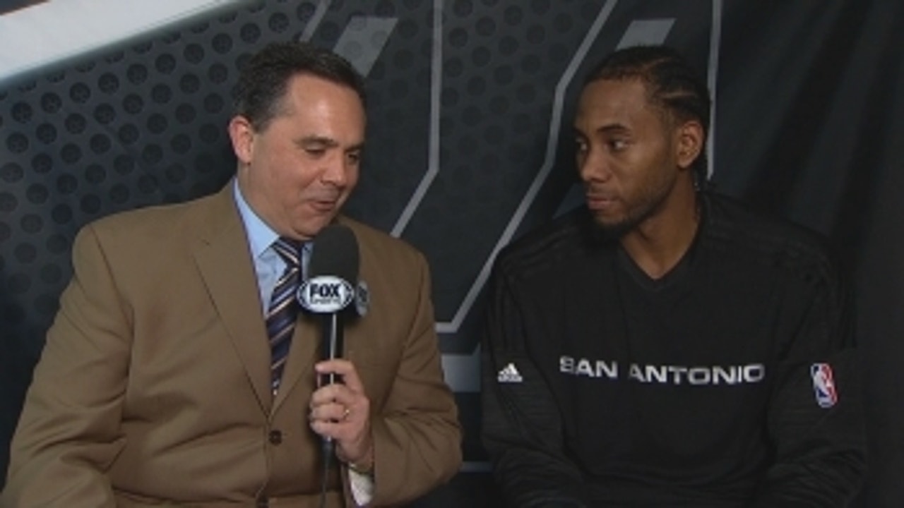 Kawhi Leonard: "I'm Believing In My Self Out There"