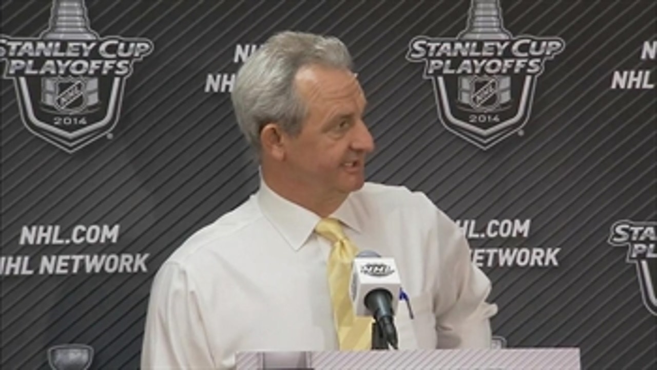 Sutter left speechless after Game 5 loss