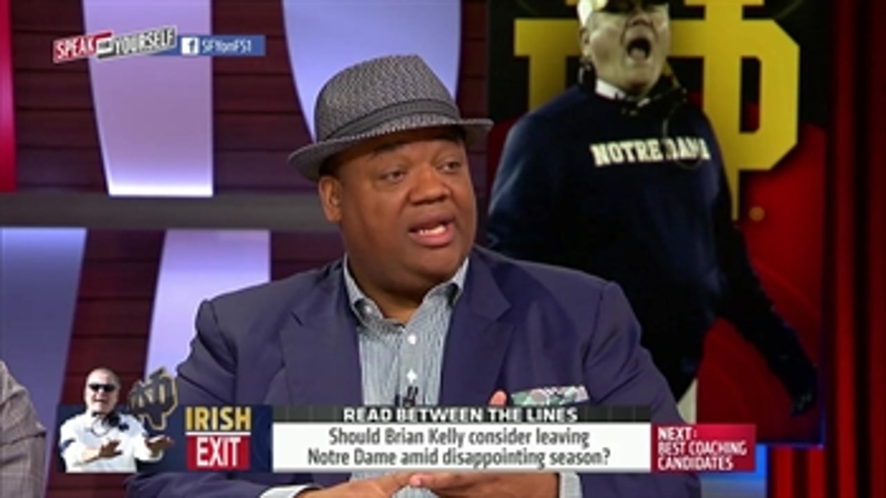 Should Brian Kelly consider leaving Notre Dame?- 'Speak For Yourself'