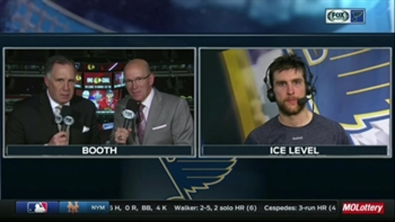 Pietrangelo on controversial second period in Game 4