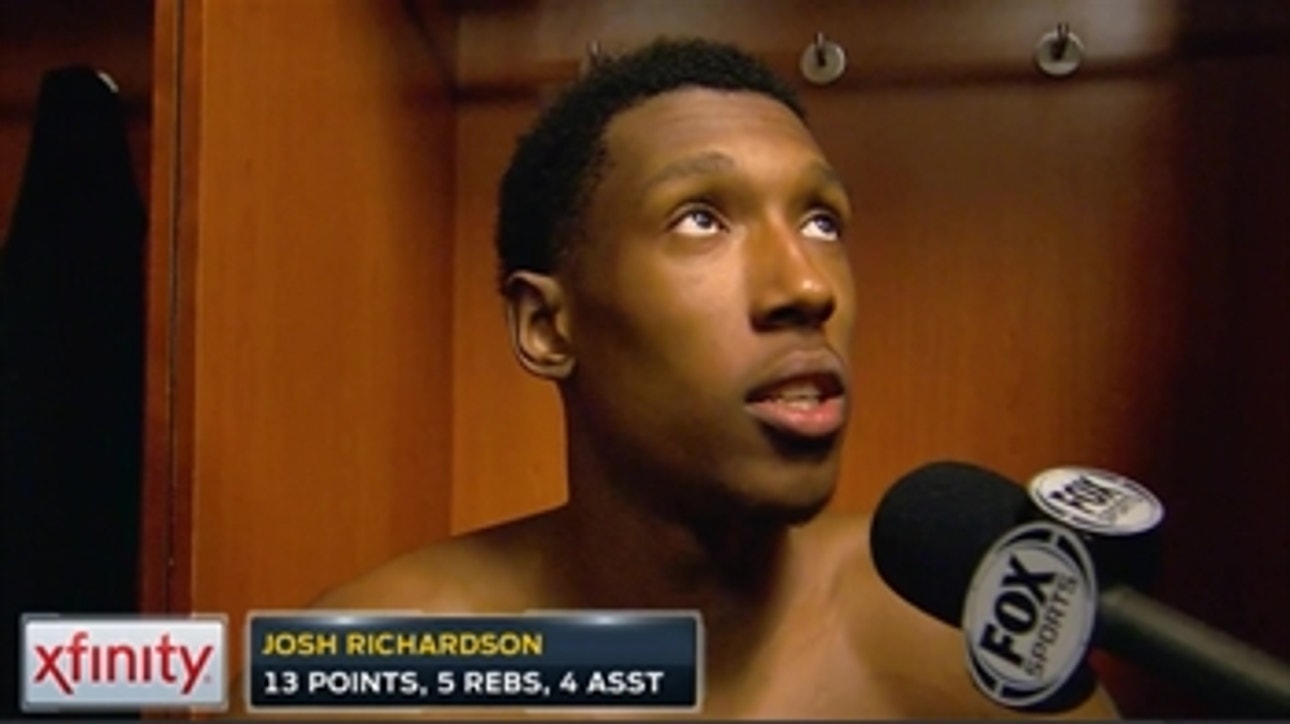 Josh Richardson says Heat need to stay level-headed after loss