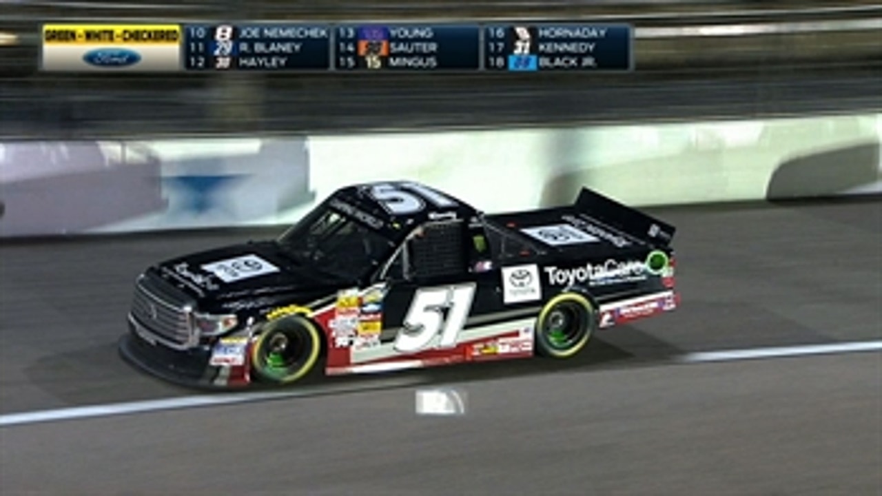 TRUCKS: Kyle Busch Gets 7th Win of Season - Texas 2014