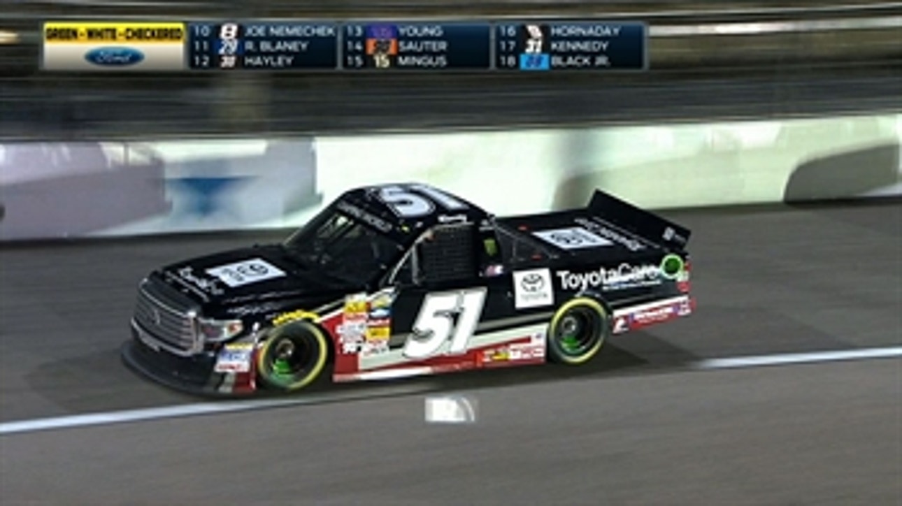 TRUCKS: Kyle Busch Gets 7th Win of Season - Texas 2014