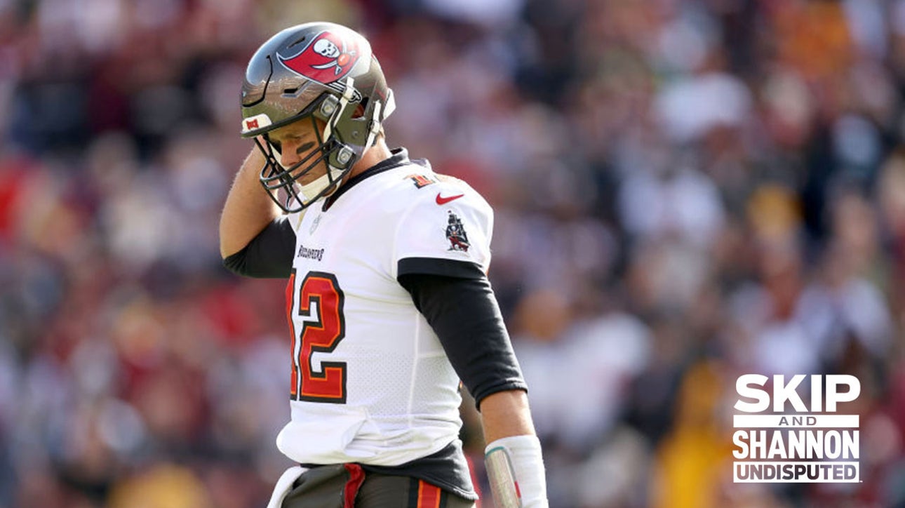 Shannon Sharpe: Tom Brady deserves 90% of the blame following Buccaneers Week 10 loss to Washington Football Team I UNDISPUTED
