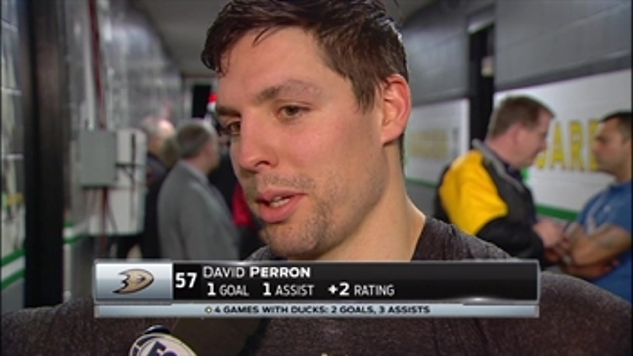 David Perron continues his hot start with Ducks