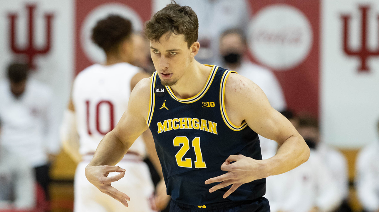 No. 3 Michigan dominates Indiana thanks to Franz Wagner's 21 points