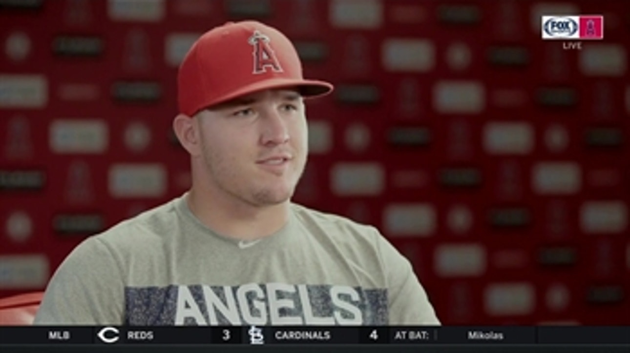 Mike Trout: players should be able to express themselves