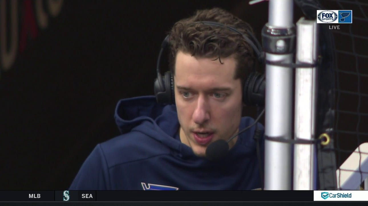 Binnington after Blues' loss: 'Hopefully we can regroup and come out with some fire'