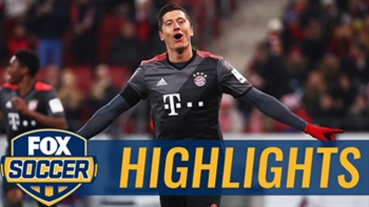 Lewandowski beautiful free-kick in extra time ' 2016-17 Bundesliga Highlights