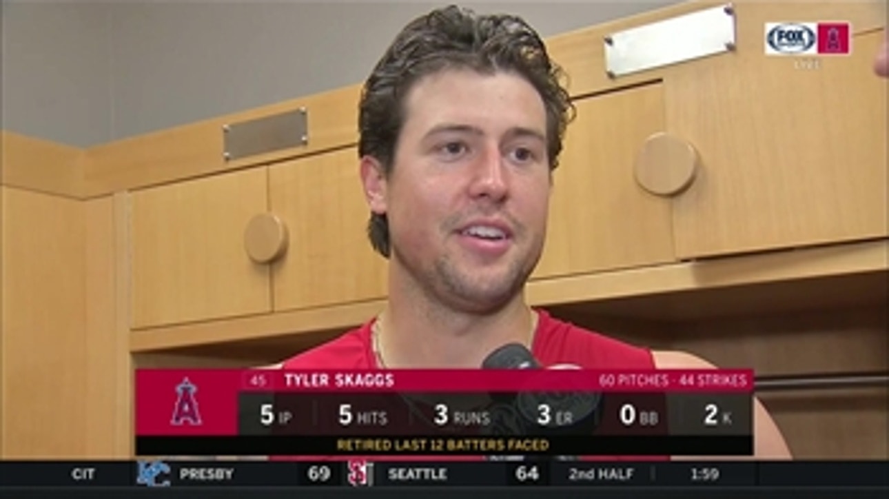 Skaggs talks pitch selection in Spring Training