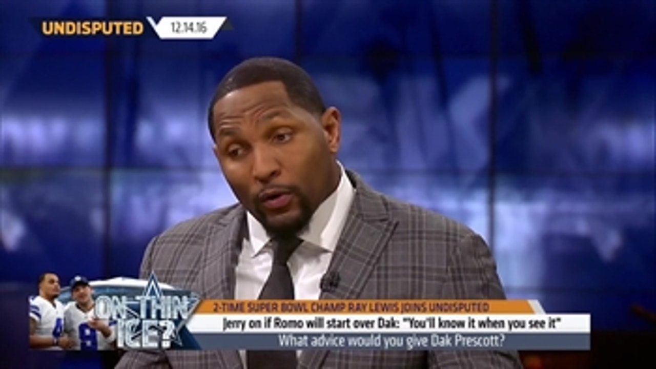 Ray Lewis shares his motivational message for Dak Prescott ' UNDISPUTED