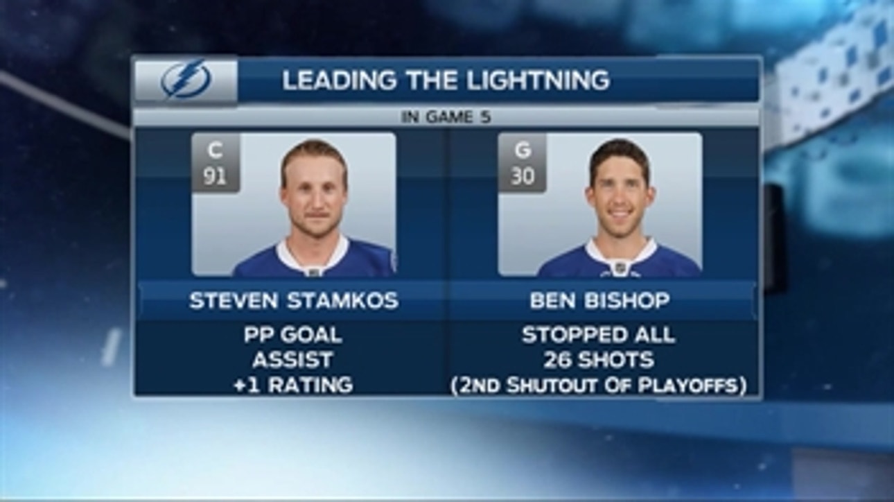 Lightning stars stand tall in Game 5