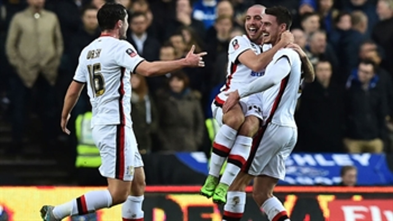 Potter's deflected strike brings MK Dons level against Chelsea ' 2015-16 FA Cup Highlights