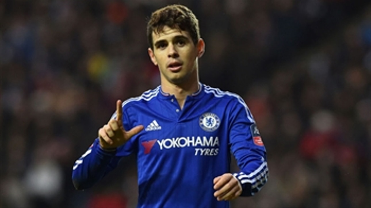 Oscar's brace restores Chelsea's lead against MK Dons ' 2015-16 FA Cup Highlights