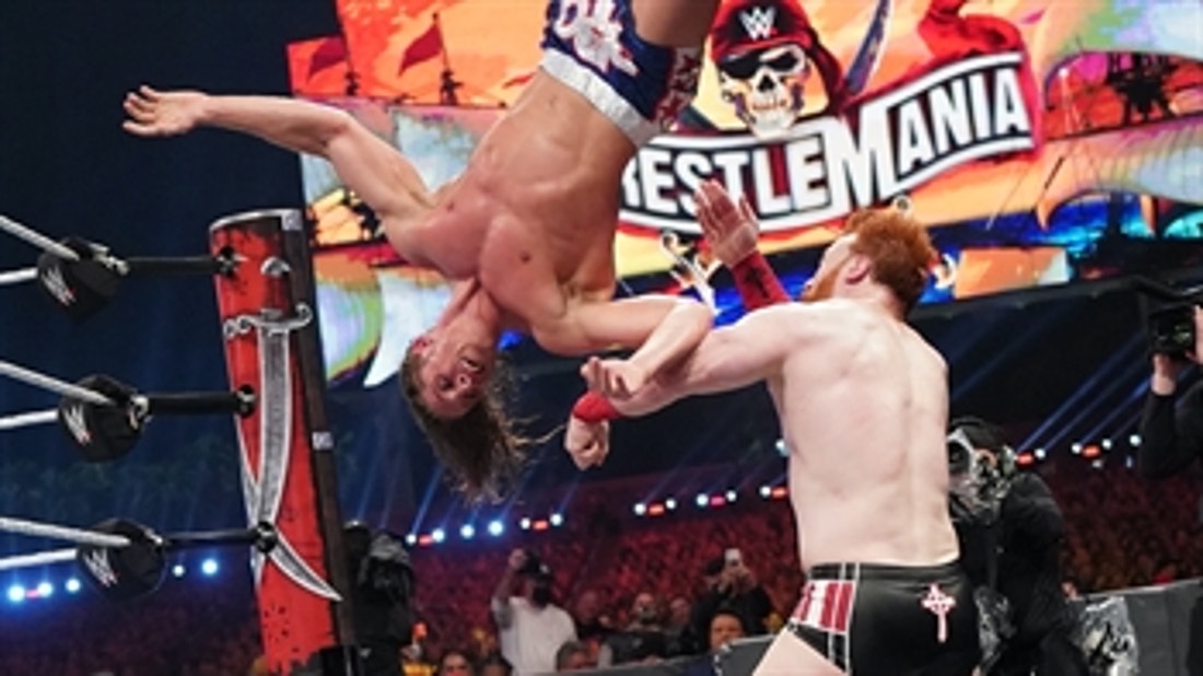 Riddle puts on an aerial show against Sheamus: WrestleMania 37 - Night 2 (WWE Network Exclusive)