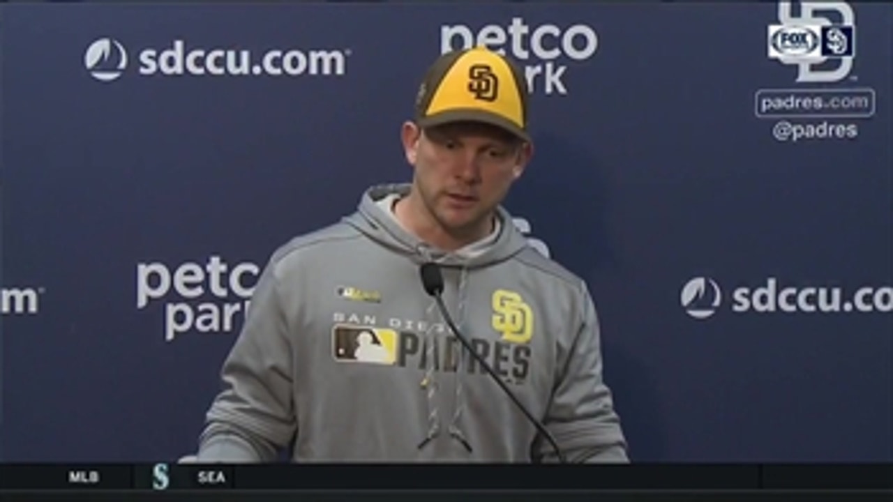 Andy Green talks about the Padres winning effort against Marlins