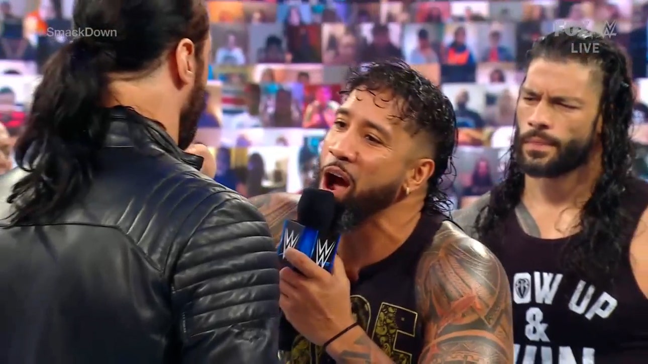 Jey Uso comes to Roman Reign’s side, challenges Drew McIntyre to fight in Unsanctioned Match