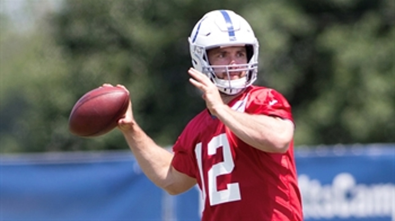 Shannon Sharpe is optimistic Andrew Luck's calf strain won't derail the Indianapolis Colts