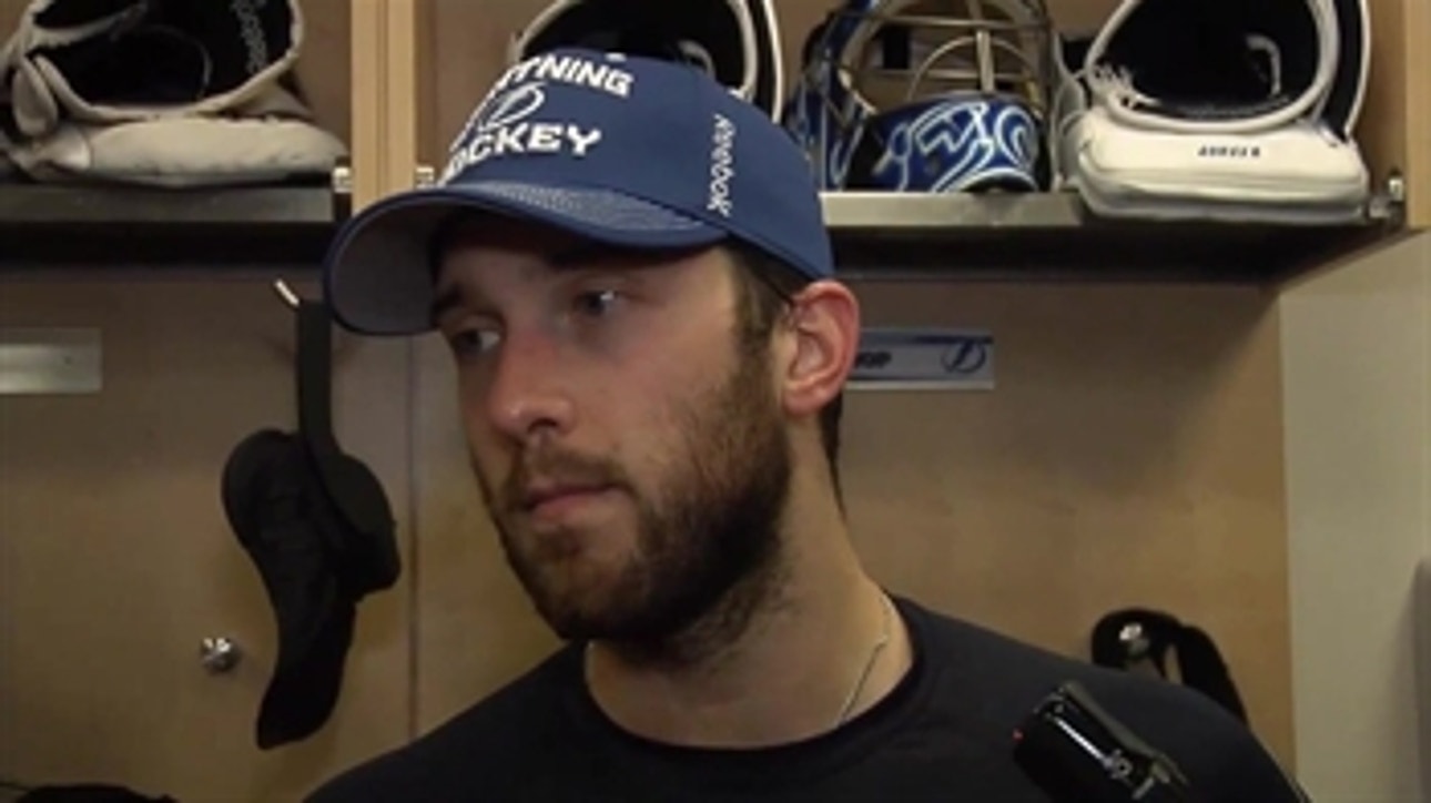 Ben Bishop says everyone stepped up for Game 2