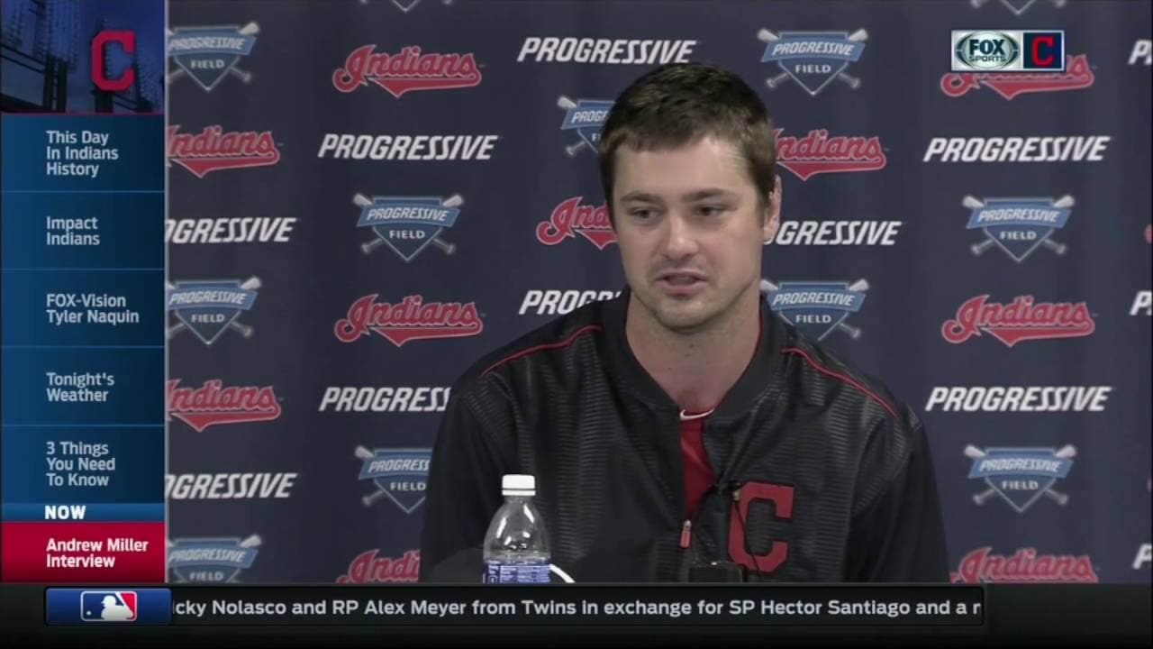 Andrew Miller looking forward to contributing to Indians