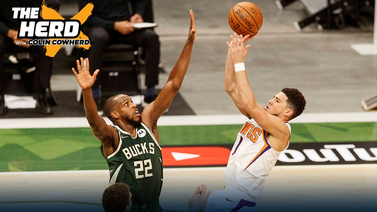 Nick Wright: 'Devin Booker doesn't pass the superstar test' | THE HERD