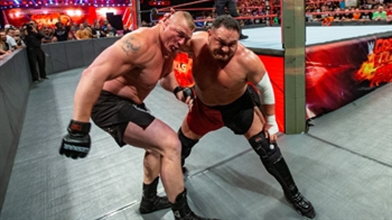 Brock Lesnar vs. Samoa Joe – Universal Title Match: WWE Great Balls of Fire 2017 (Full Match)