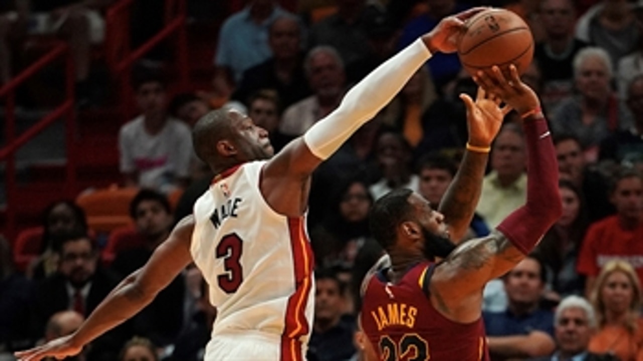 Skip and Shannon disagree about Dwyane Wade's impact on LeBron James