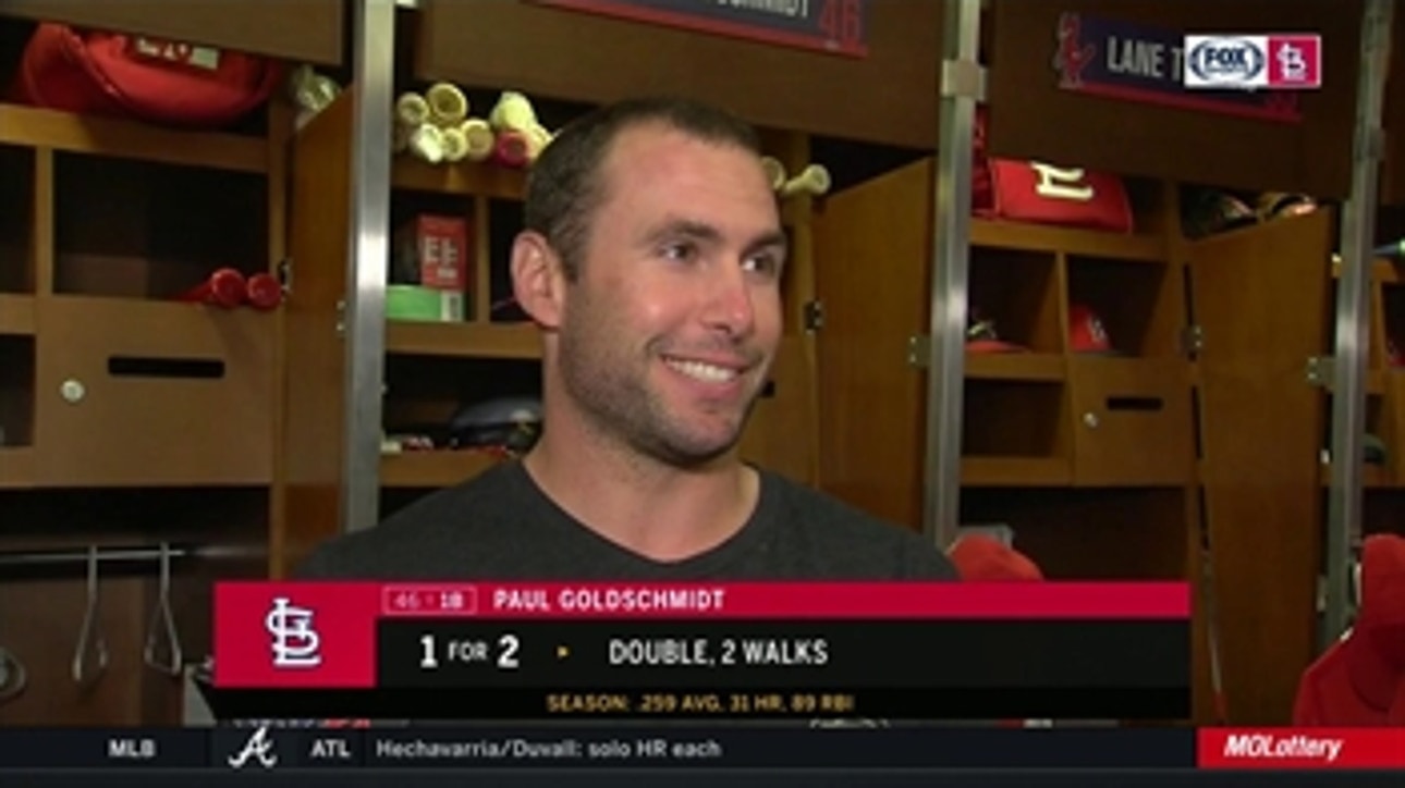 Goldschmidt on Cards' offense: 'There's always times that we can do better'