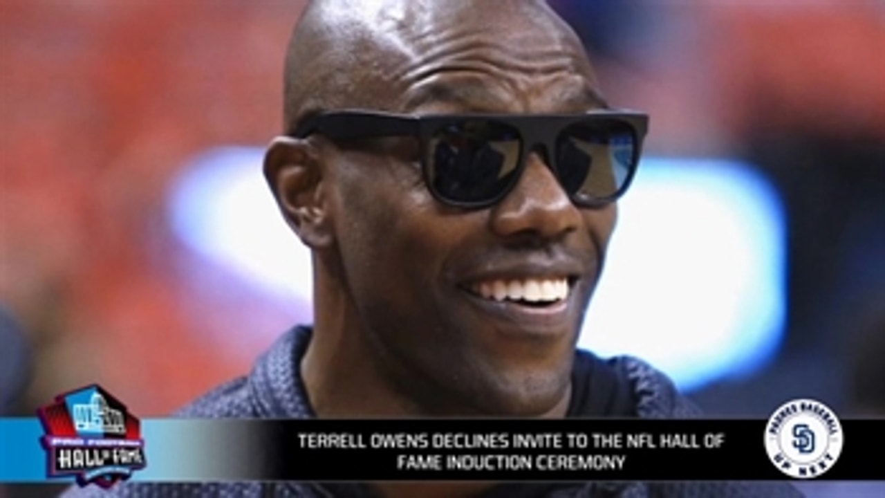 Hardwick and Richards: Terrell Owens skipping the HOF induction is a 'money grab'
