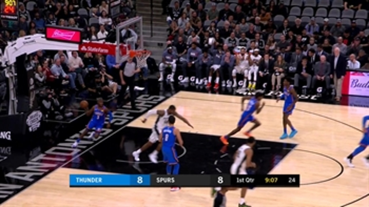HIGHLIGHTS: Chris Paul to Steven Adams for the SLAM