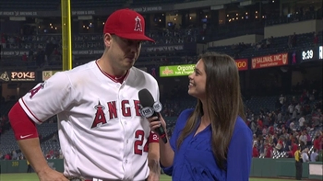 Cron's RBI single secures Angels fourth-straight win