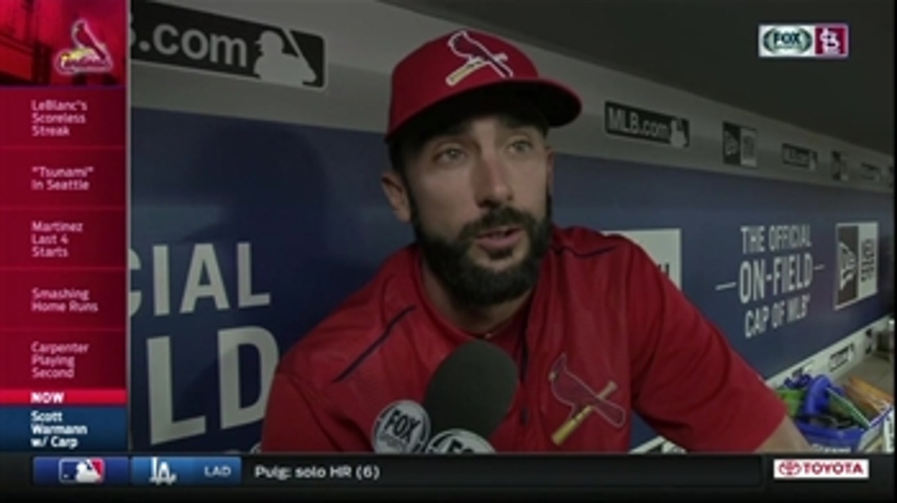 Matt Carpenter says his general hitting approach has stayed the same
