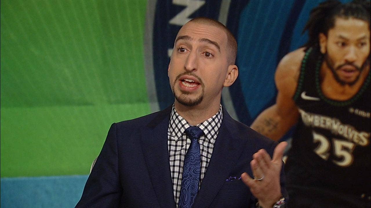 Nick Wright reacts to Derrick Rose's 50-pt game : It was a special moment ' NBA ' FIRST THINGS FIRST