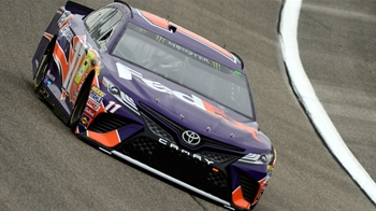 Denny Hamlin steals pole position for the year's final race | 2018 HOMESTEAD-MIAMI