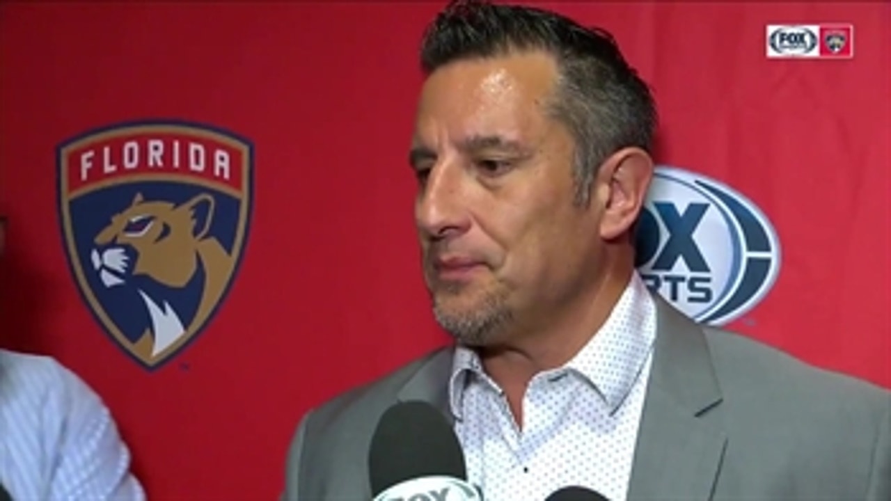 Bob Boughner on Panthers effort in loss to Penguins