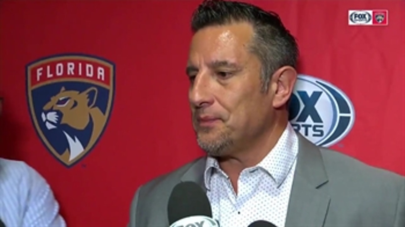 Bob Boughner on Panthers effort in loss to Penguins