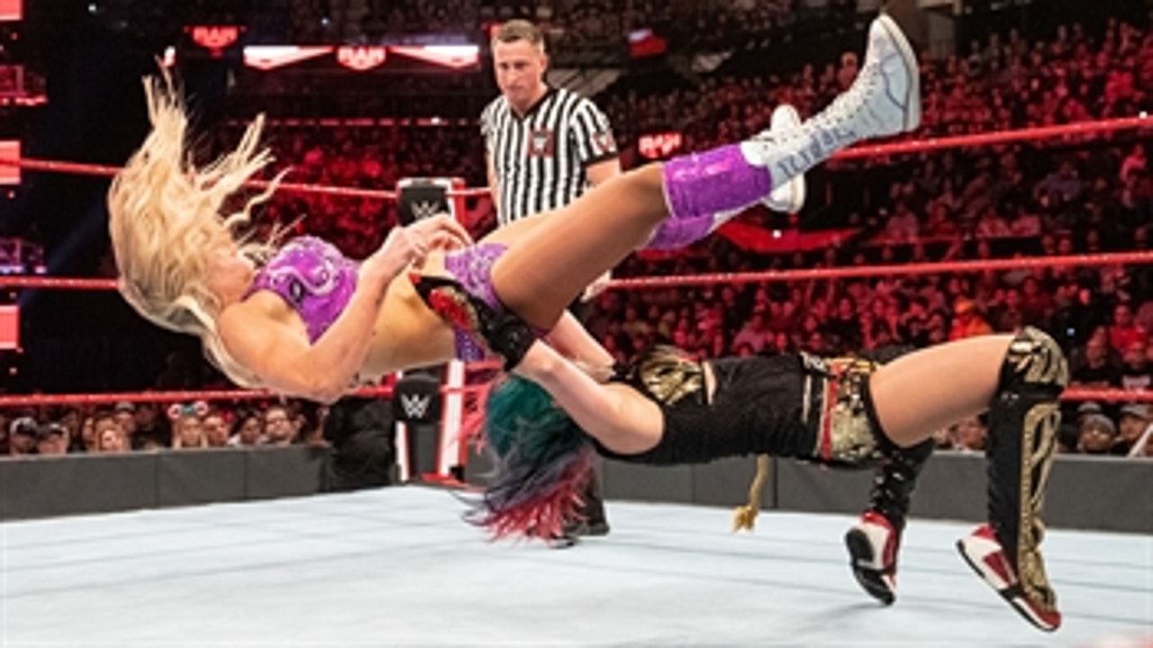 Charlotte Flair vs. Asuka - Raw, Jan. 27, 2020 (Full Match)