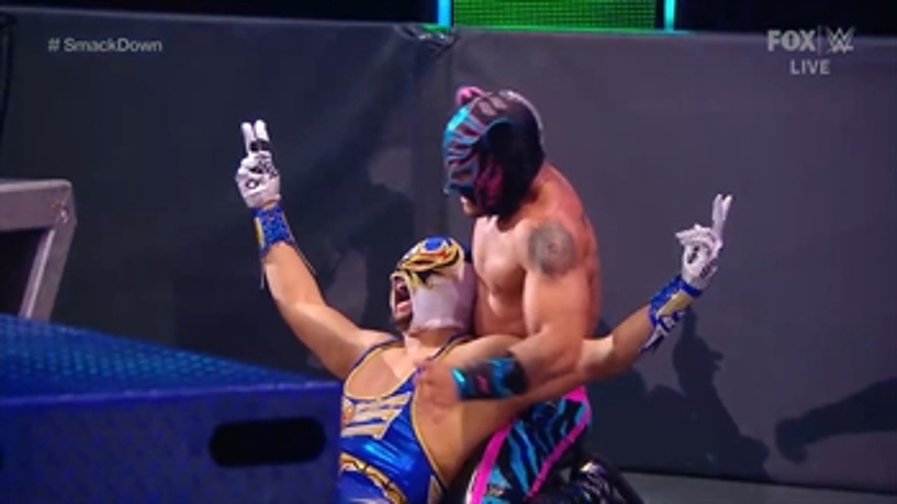 Lucha House Party defeat The Miz and John Morrison | WWE ON FOX
