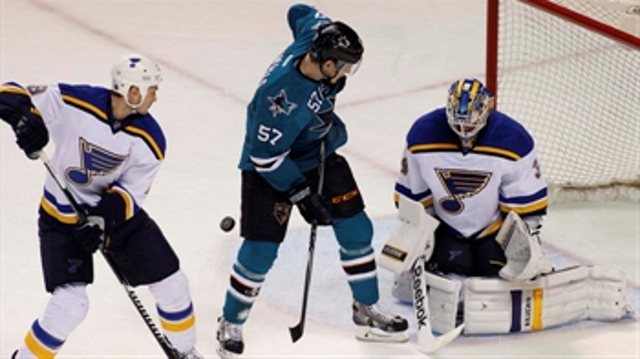 Blues let win slip away, lose in OT