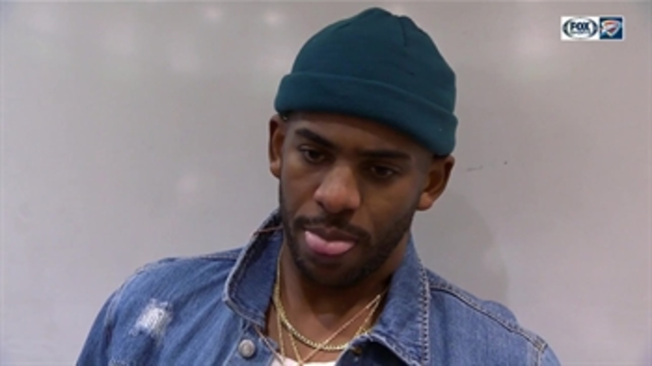 Chris Paul on the Thunder defeating the Timberwolves 113-104