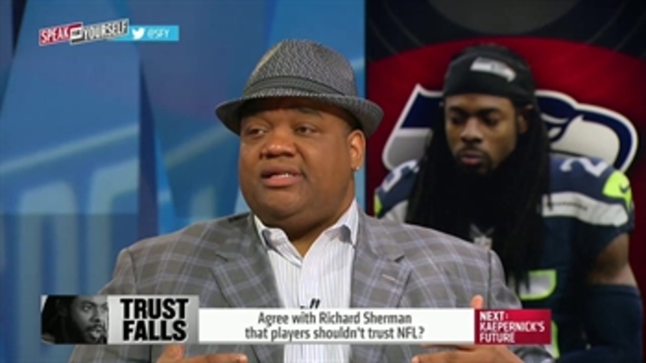 Jason Whitlock has a problem with Richard Sherman's NFL trust issues - 'Speak For Yourself'