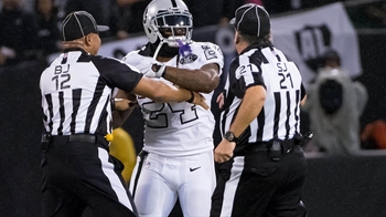 Cris Carter Examines the Reason for Marshawn Lynch's Ejection in the Chiefs-Raiders Game