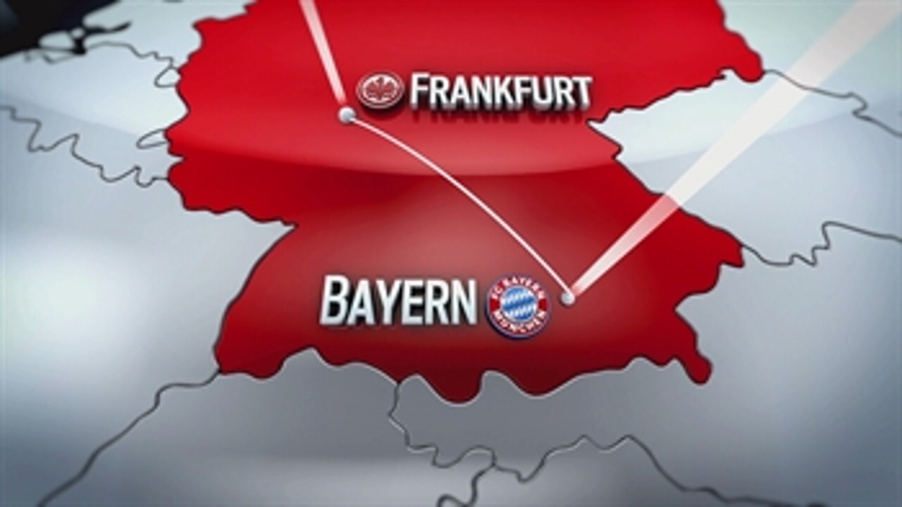 Eintracht Frankfurt vs. Bayern Munich ' 2016-17 Bundesliga Highlights