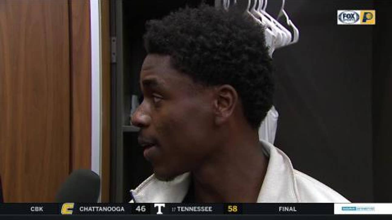 Aaron Holiday: 'The first unit obviously did a great job'