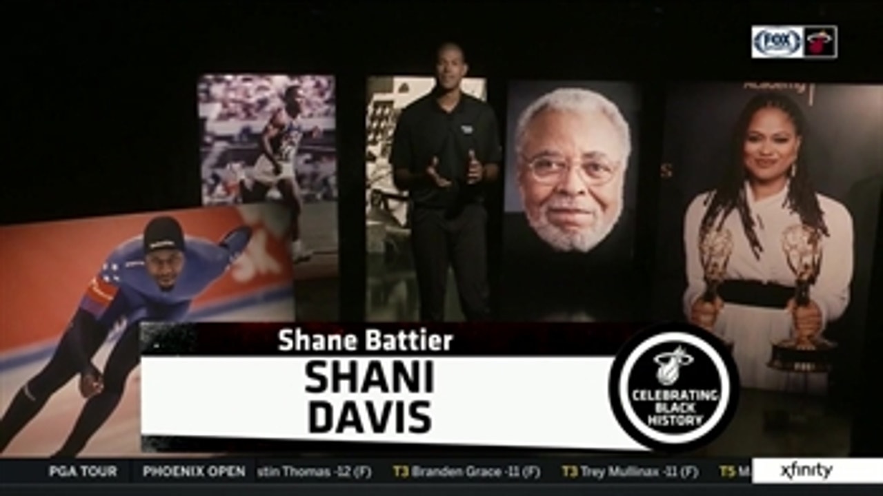 Black History Month: Miami Heat's Shane Battier on Shani Davis