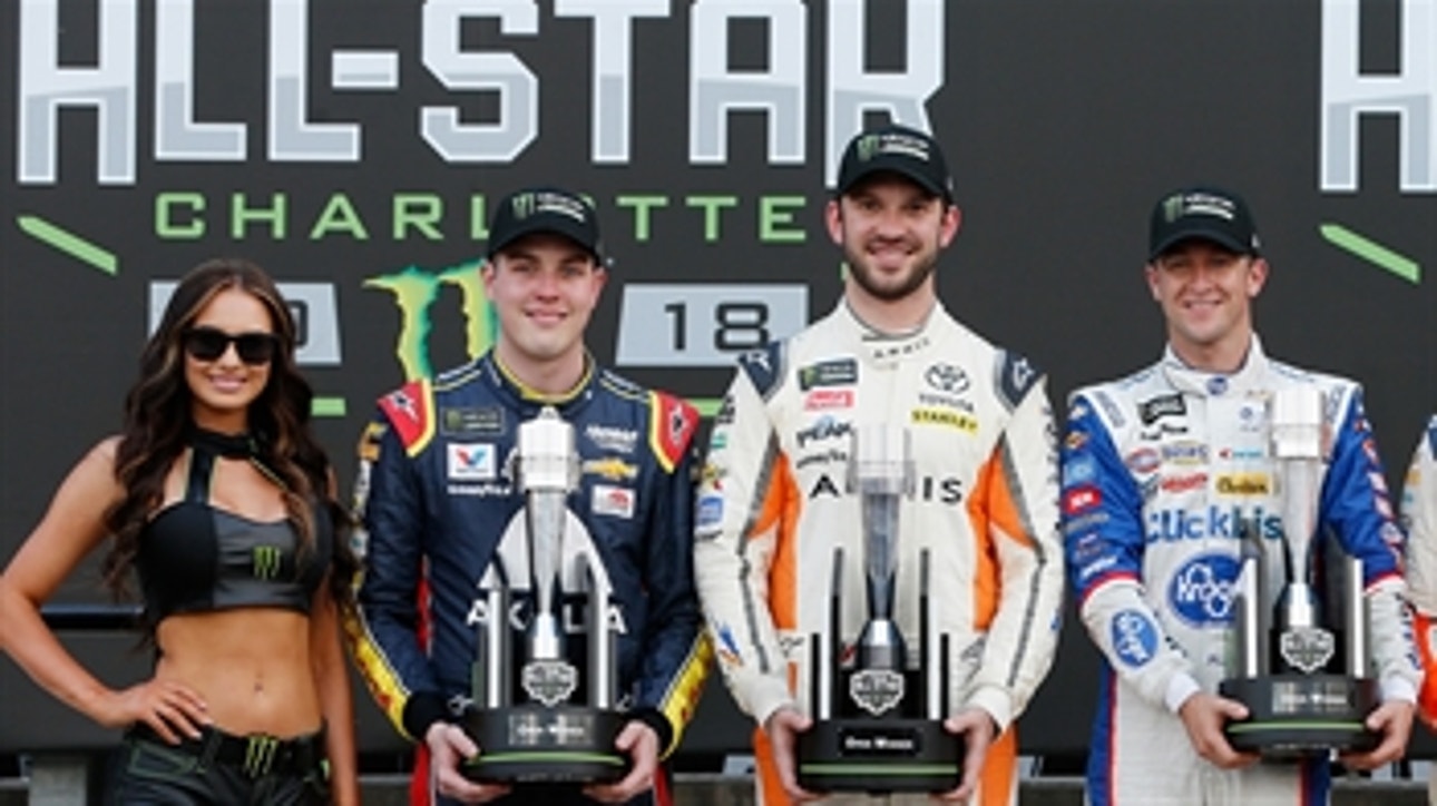 Bowman, Suárez, & Allmendinger win three Open transfer spots | 2018 All-STAR RACE | FOX NASCAR