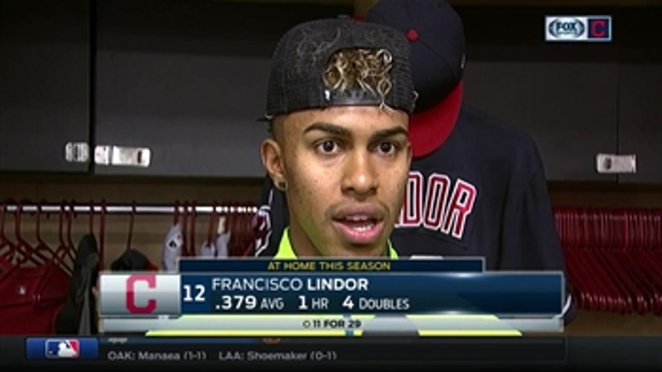 Lindor on the 'important' win over division-leading Astros