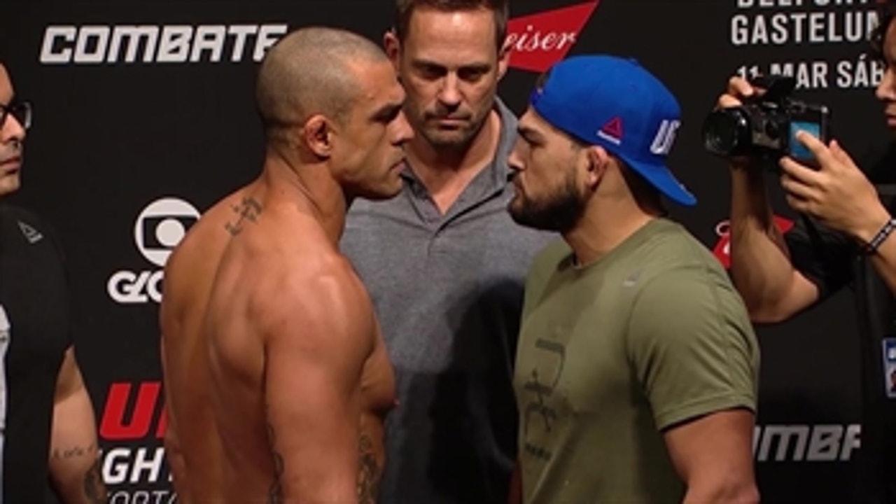 Vitor Belfort vs. Kelvin Gastelum ' Weigh-In ' UFC FIGHT NIGHT