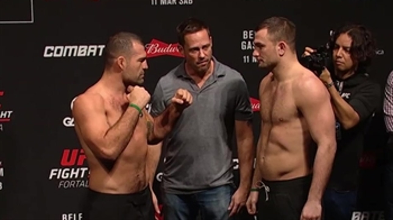 Mauricio Rua vs. Gian Villante ' Weigh-In ' UFC FIGHT NIGHT